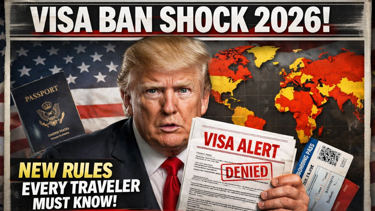 Visa Ban Shock 2026 - New US Visa Waiver Rules Every Traveler Must Know