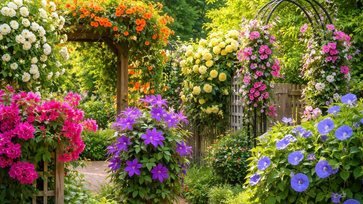 9 Climbing Plants That Grow Easily With Minimal Effort