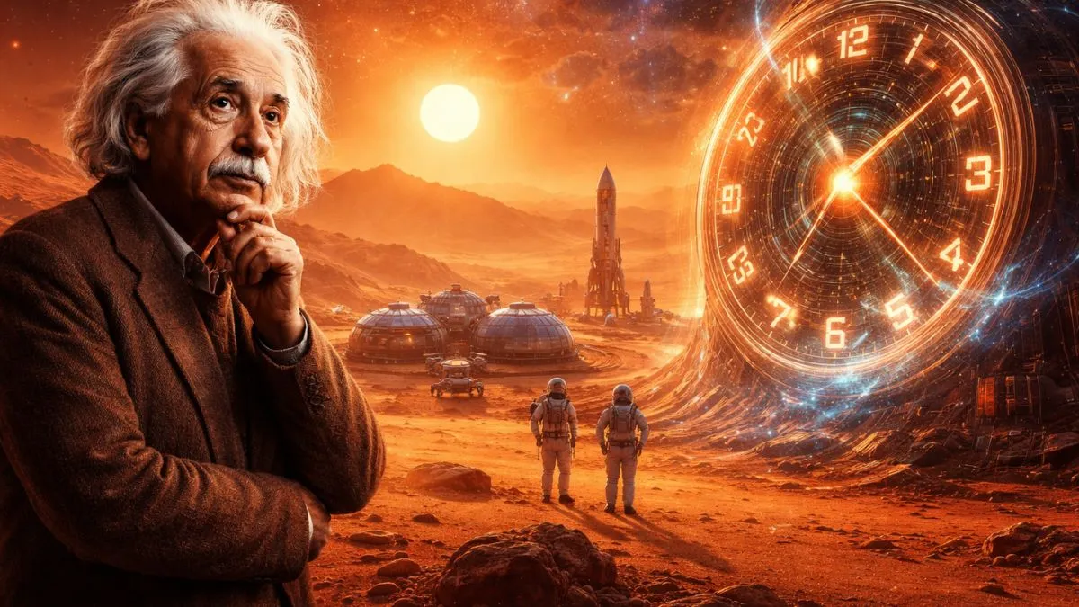 Albert Einstein foresaw it — Mars is now proving him right: time behaves differently on the Red Planet, and future missions must adjust